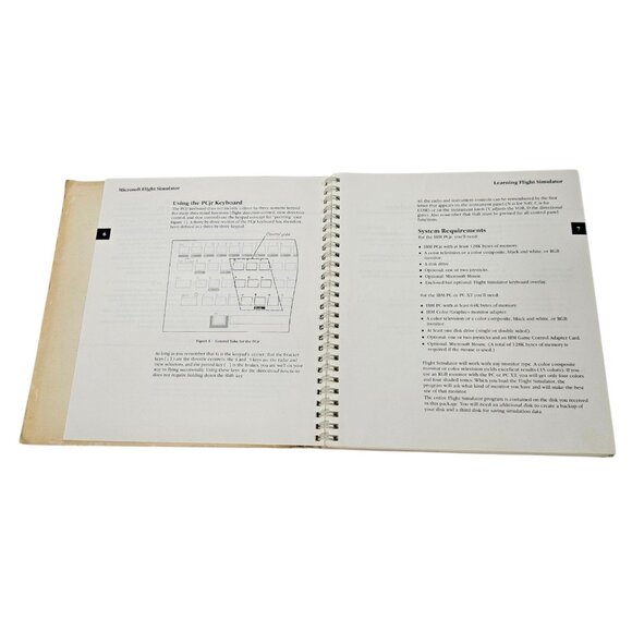 VTG 1984 Microsoft Flight Simulator Information Manual Flight Handbook IBM PC - Picture 8 of 15